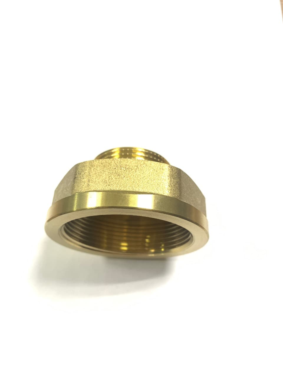 Переходник латунный 2" х 1 1/4" ВН