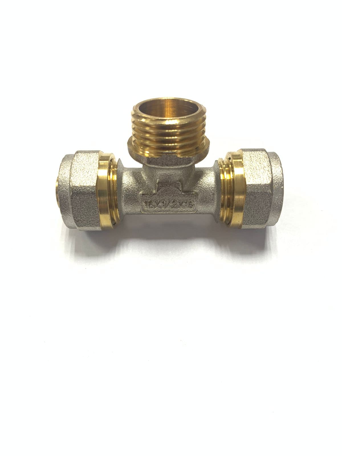 PA Тройник с НР (компресс.) 16x1/2"x16