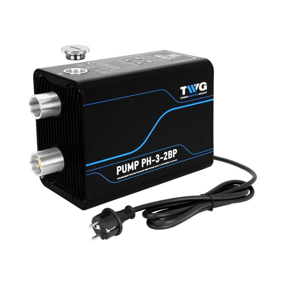 Насос повышающий TWG PUMP PH-3-2BP (Qmax - 2.0 м3/ч, , Hmax-30 м, 550 Вт)