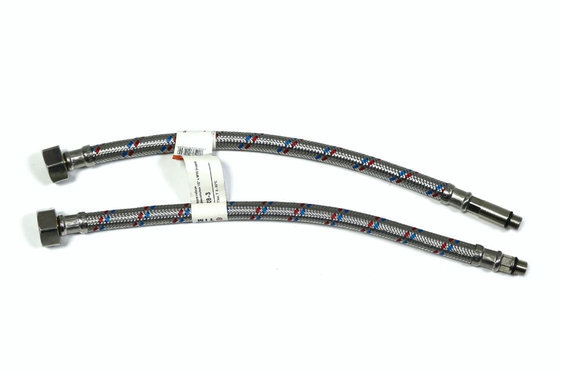 Гибкая подводка для смесителя  1/2" В  х M10 -30см