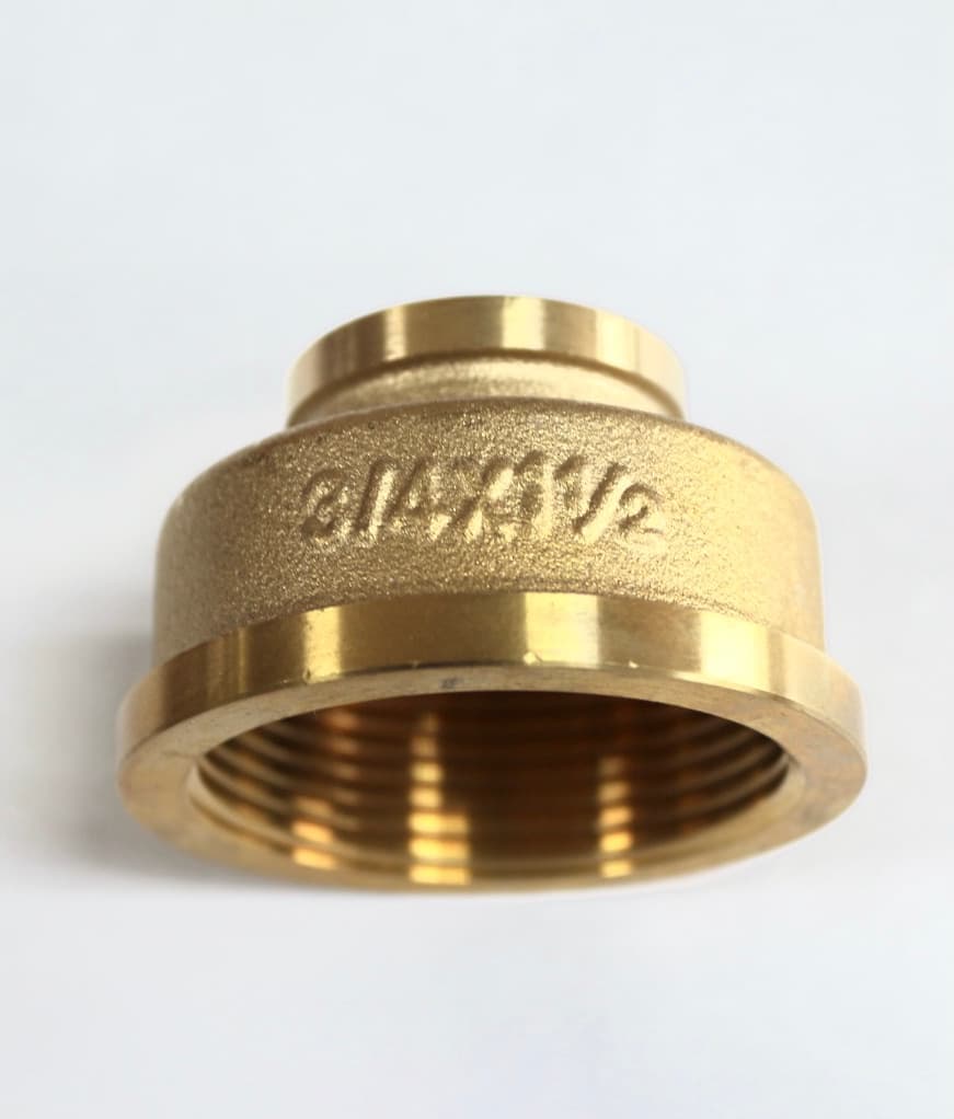 Муфта переходная латунная  3/4" х 1 1/2" ВВ