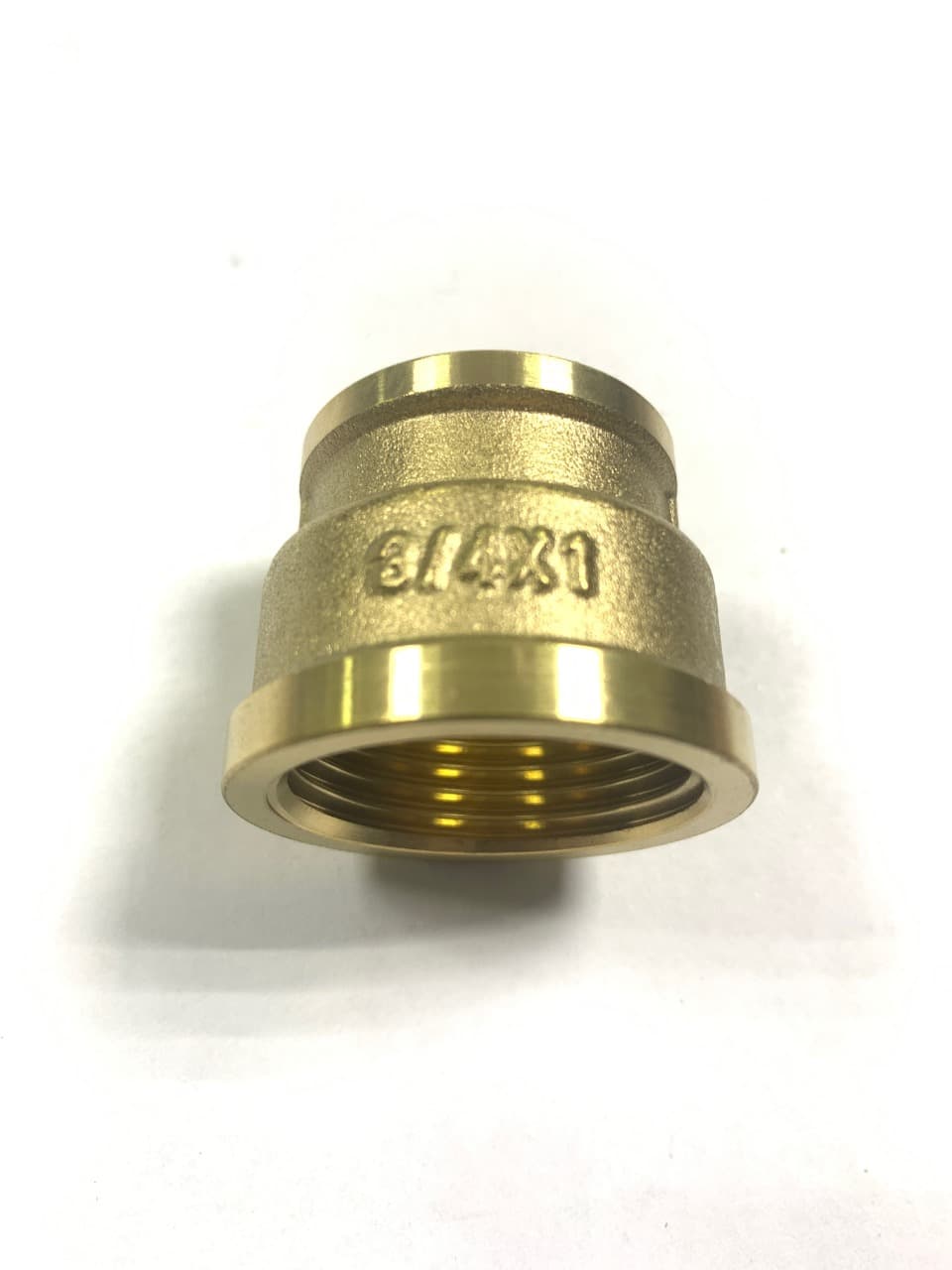Муфта переходная латунная  3/4" х 1" ВВ