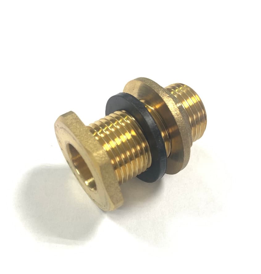 Врезка для резервуара латунная 1/2"