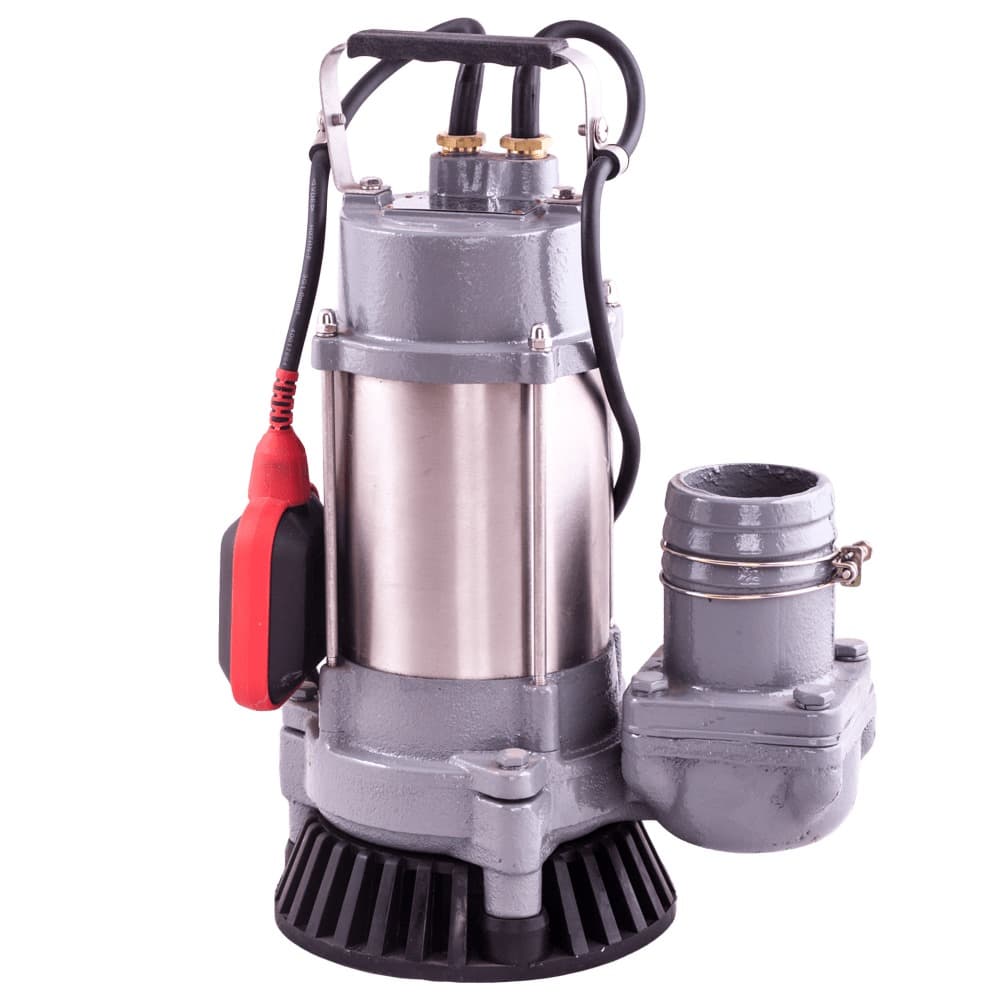 Дренажный насос AQUARIO SAND-100 ( Кабель 10м, Hmax напор-18м, Qmax расход-300л/м) Чуг-й корпус