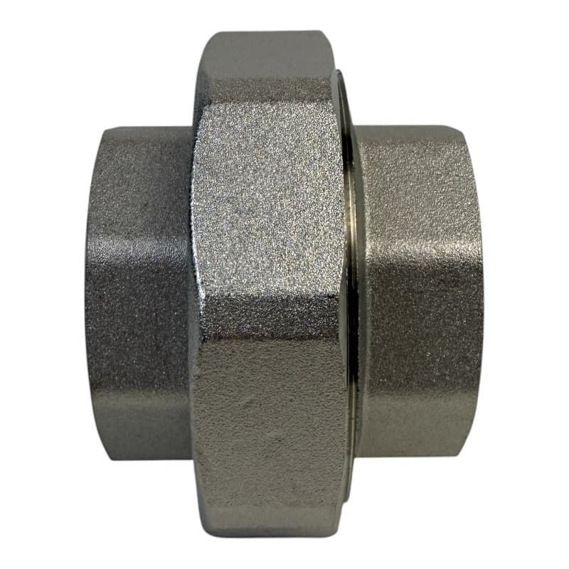 Муфта разъемная никелированная 1 1/2" ВВ (ZEISSLER)