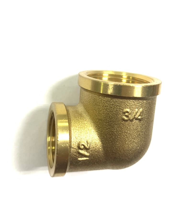 Уголок переходный латунный 1/2" х 3/4" ВВ
