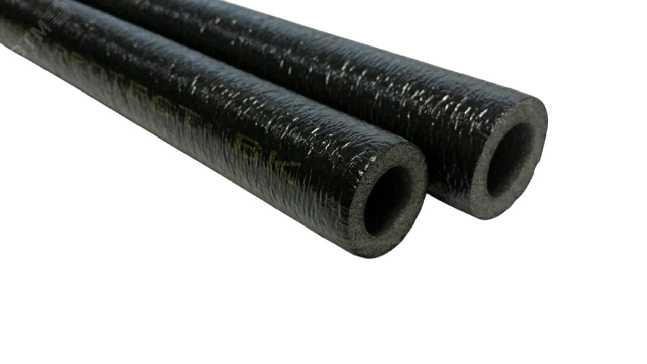 Трубка с полимерным покрытием черного цвета ENERGOFLEX SUPER PROTECT К 20/9-2, L=2м (112м.п./уп)