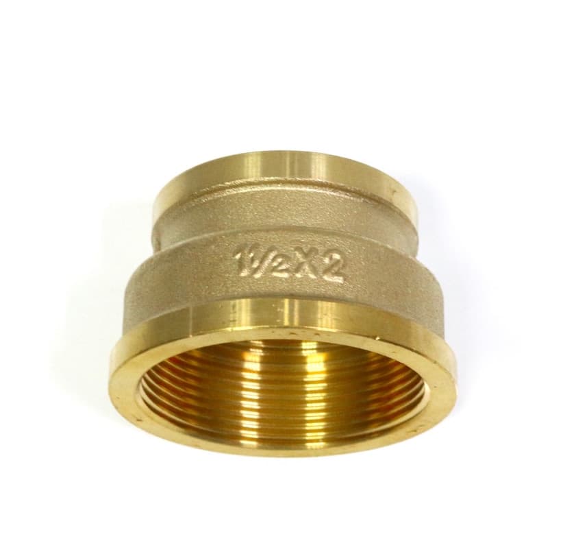 Муфта переходная латунная  1 1/2" х 2" ВВ
