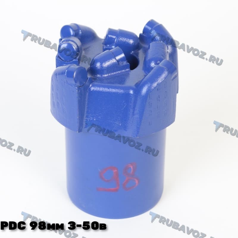 PDC 98мм, плоское матричное, резьба З-50 внутр
