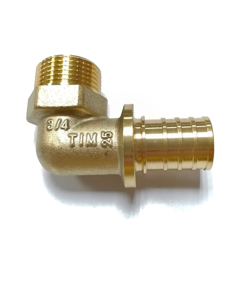 Уголок аксиальный  25 х 3/4" Н