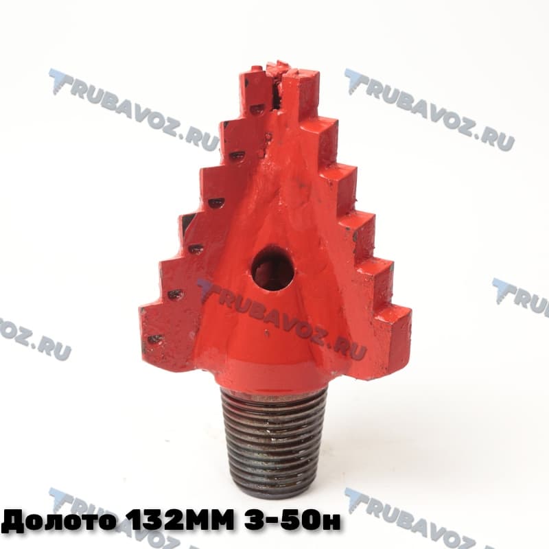 Долото елочка 132мм,  резьба З-50 нар-я