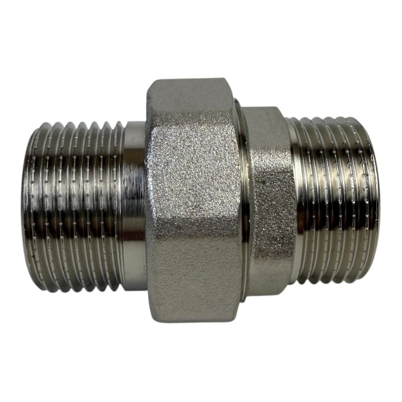 Сгон разъемный (американка) никелированный 1" НН (ZEISSLER)