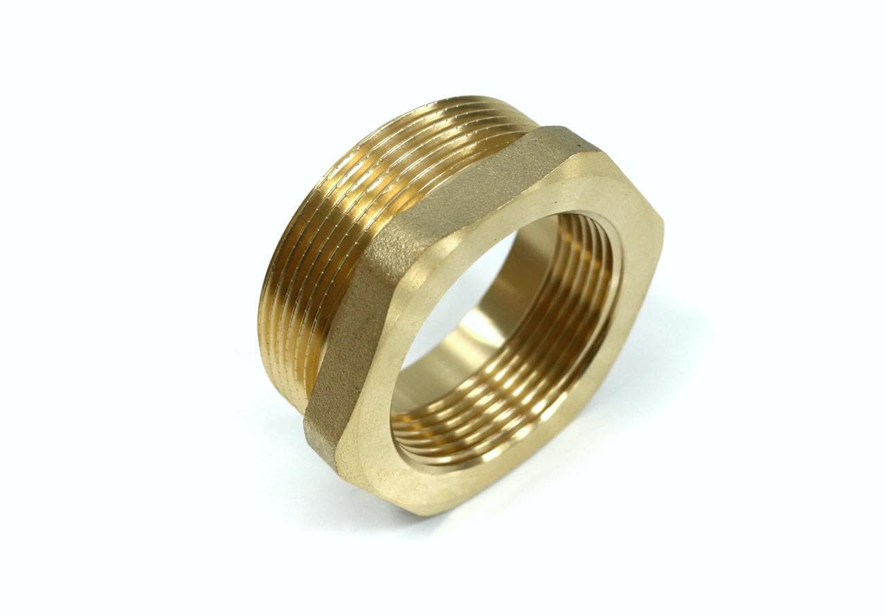 Футорка латунная  2" х 1 1/2" НВ