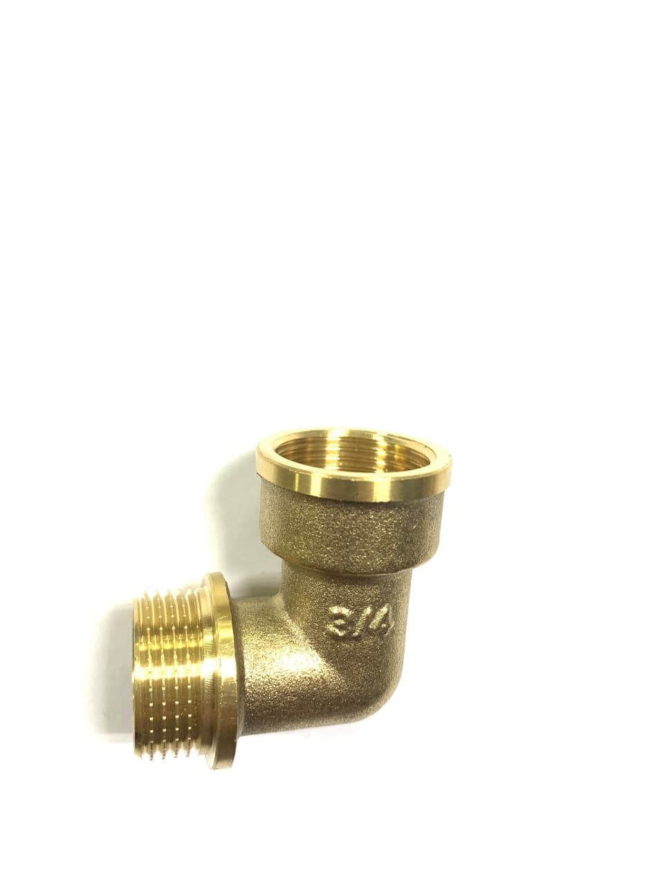 Уголок латунный 3/4" ВН