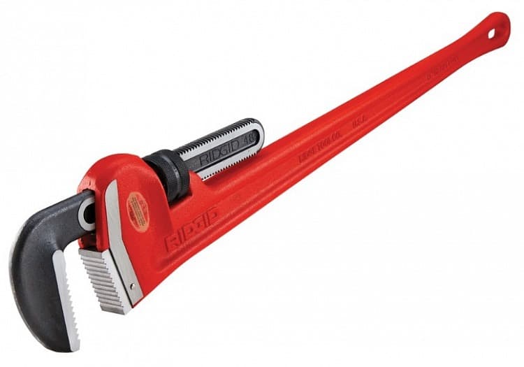Прямой трубный ключ Ridgid 48"