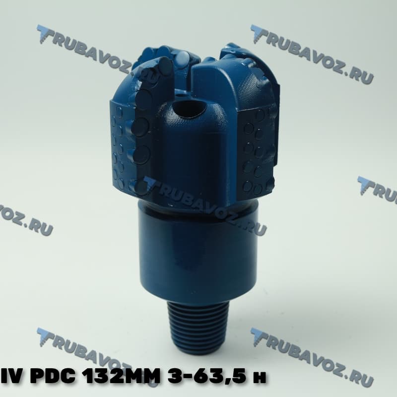 IV PDC 132мм, сферическое, 4 лопасти, резьба З-50 нар-я