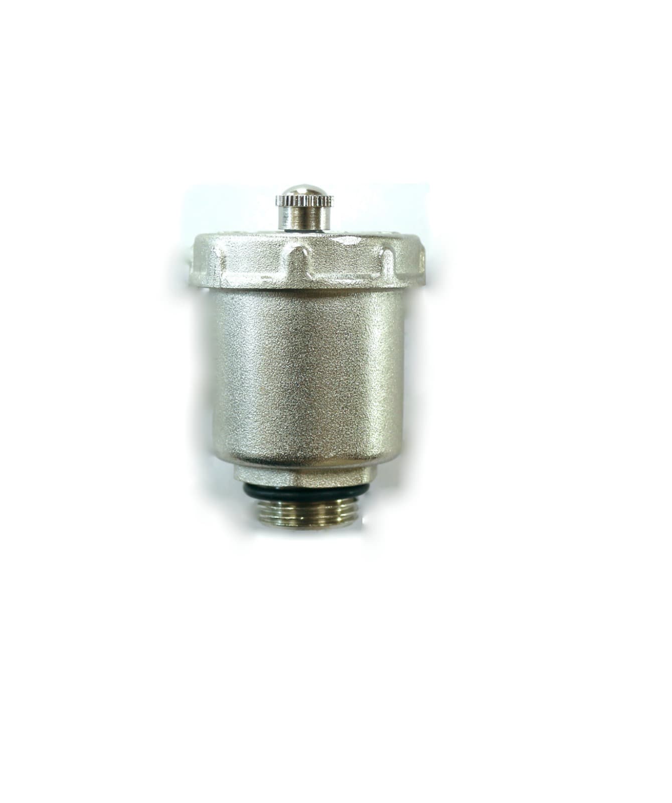 Авто-воздухоотводчик прямой, никелированная 1/2"