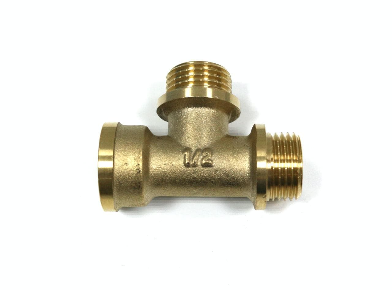 Тройник латунный 1/2" х 1/2" х 1/2" ВНН