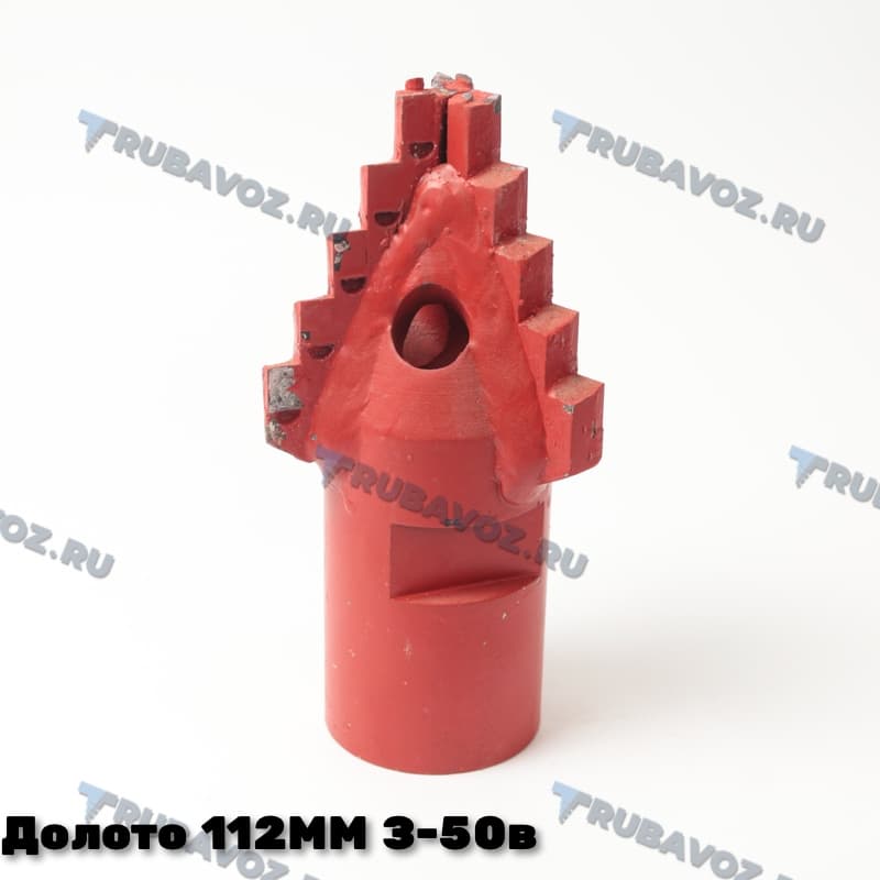 Долото елочка 112 мм, резьба З-50 внутр