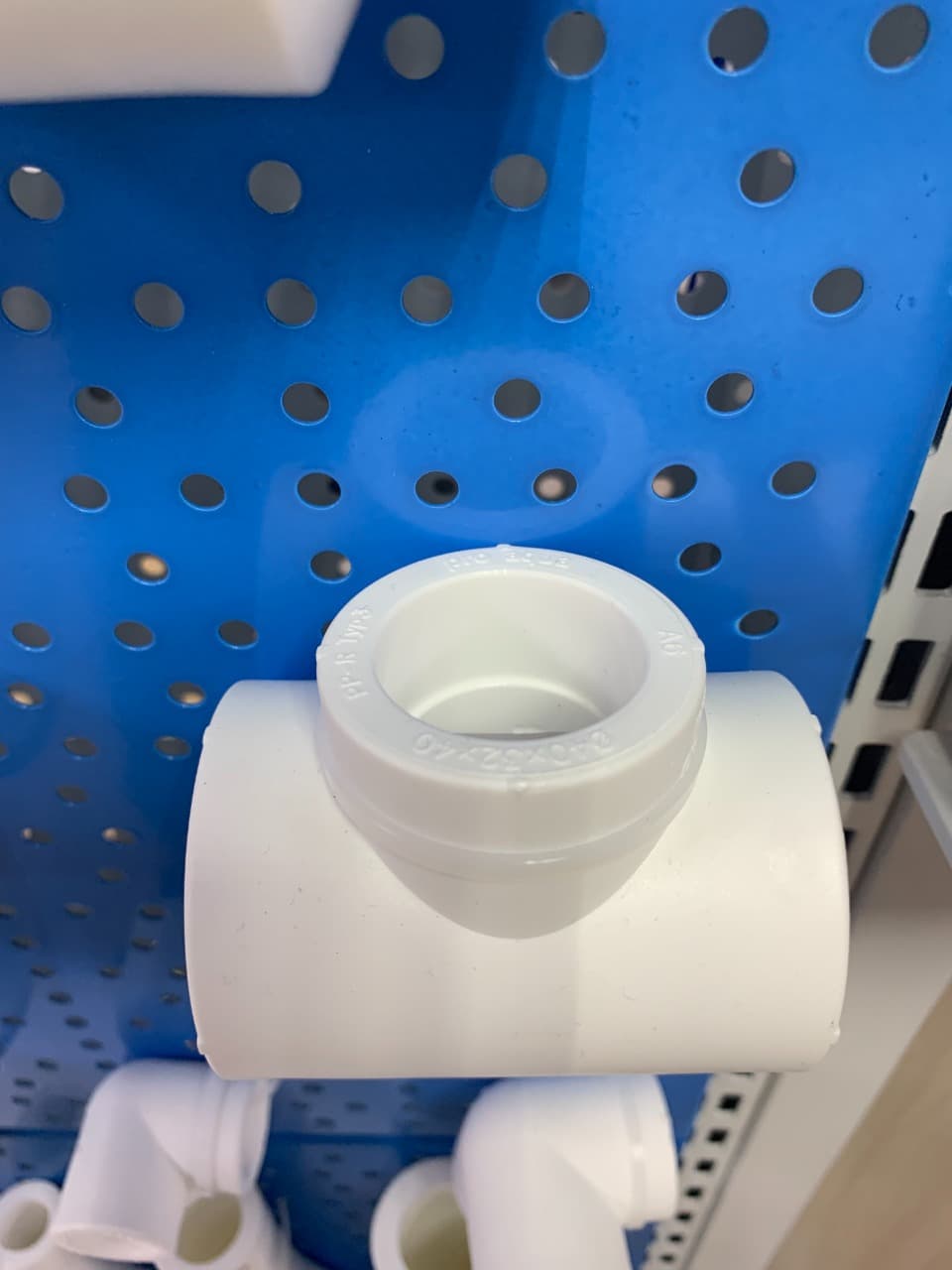 PP-R Тройник переходной Белый 40-32-40