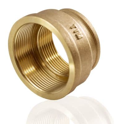 Муфта переходная латунная  1 1/4" х 1 1/2" ВВ