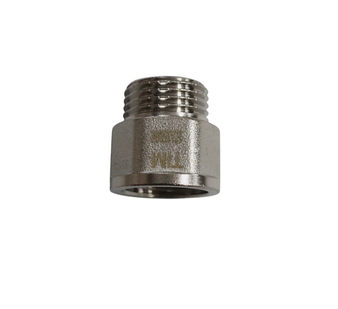 Удлинитель никелированный (шестигранная, под гаечный ключ) 1/2" - 15 мм