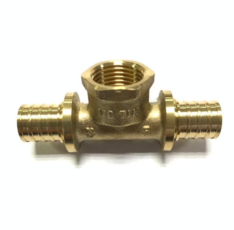 Тройник переходный аксиальный 20 х 1/2" В  х 20