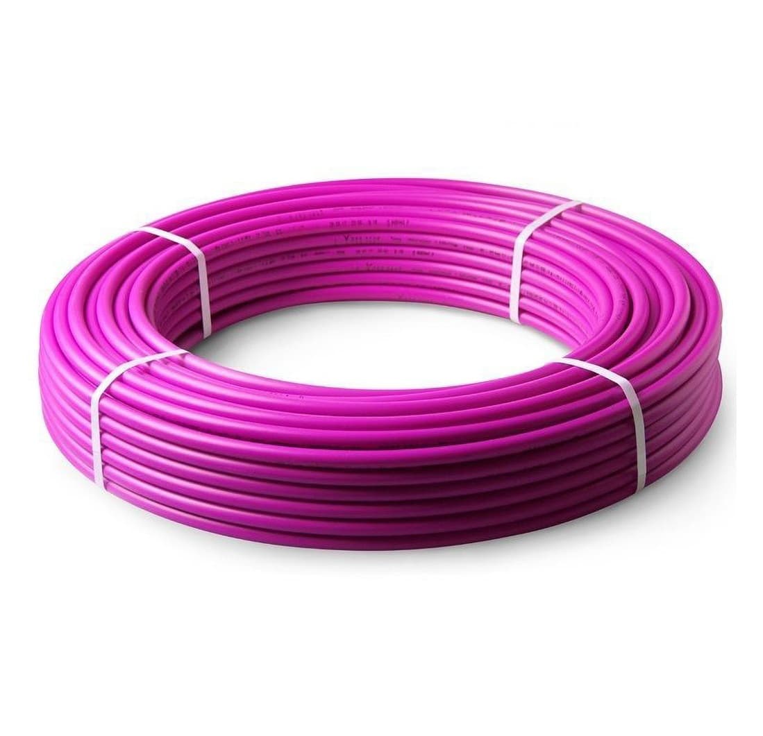 PE-RT Труба пятислойная SDR 7,4 Фиолетовая с EVOH 16x2.2 100м