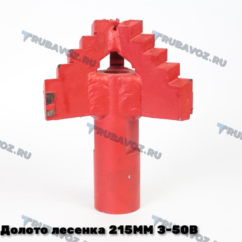 Долото лесенка 215мм, резьба З-50 внутр