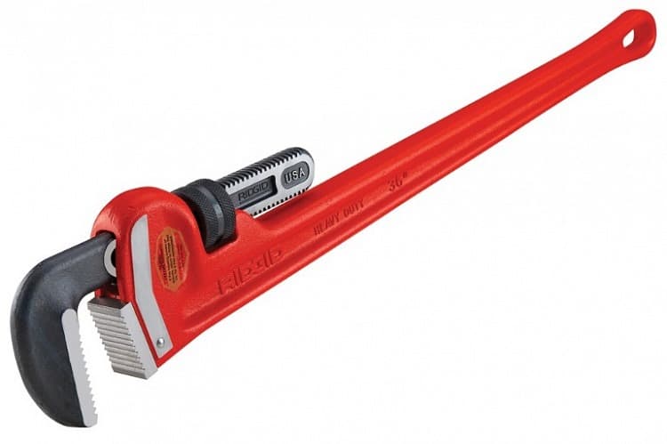 Прямой трубный ключ Ridgid 36"