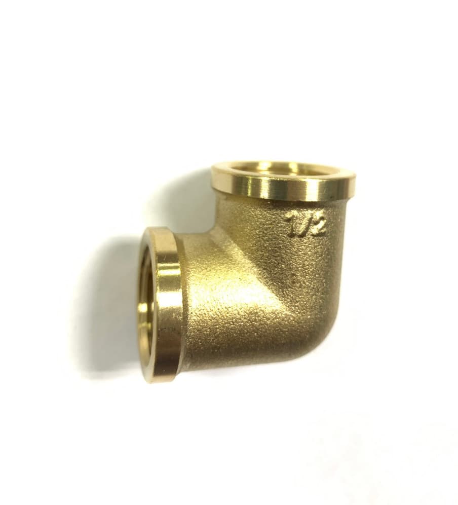 Уголок латунный  1/2" ВВ