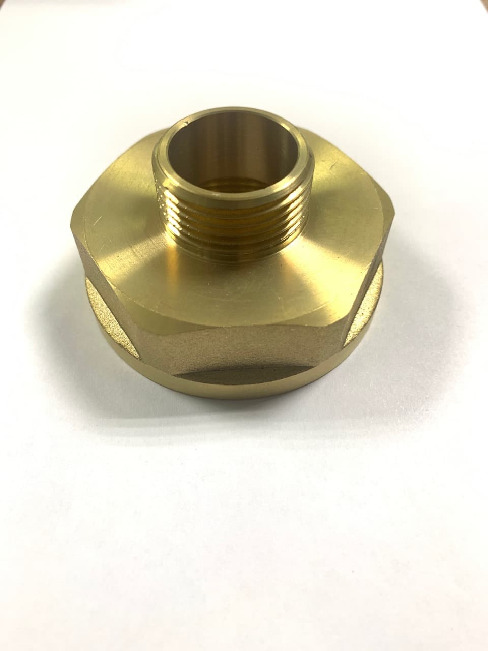 Переходник латунный 2" х 1" ВН