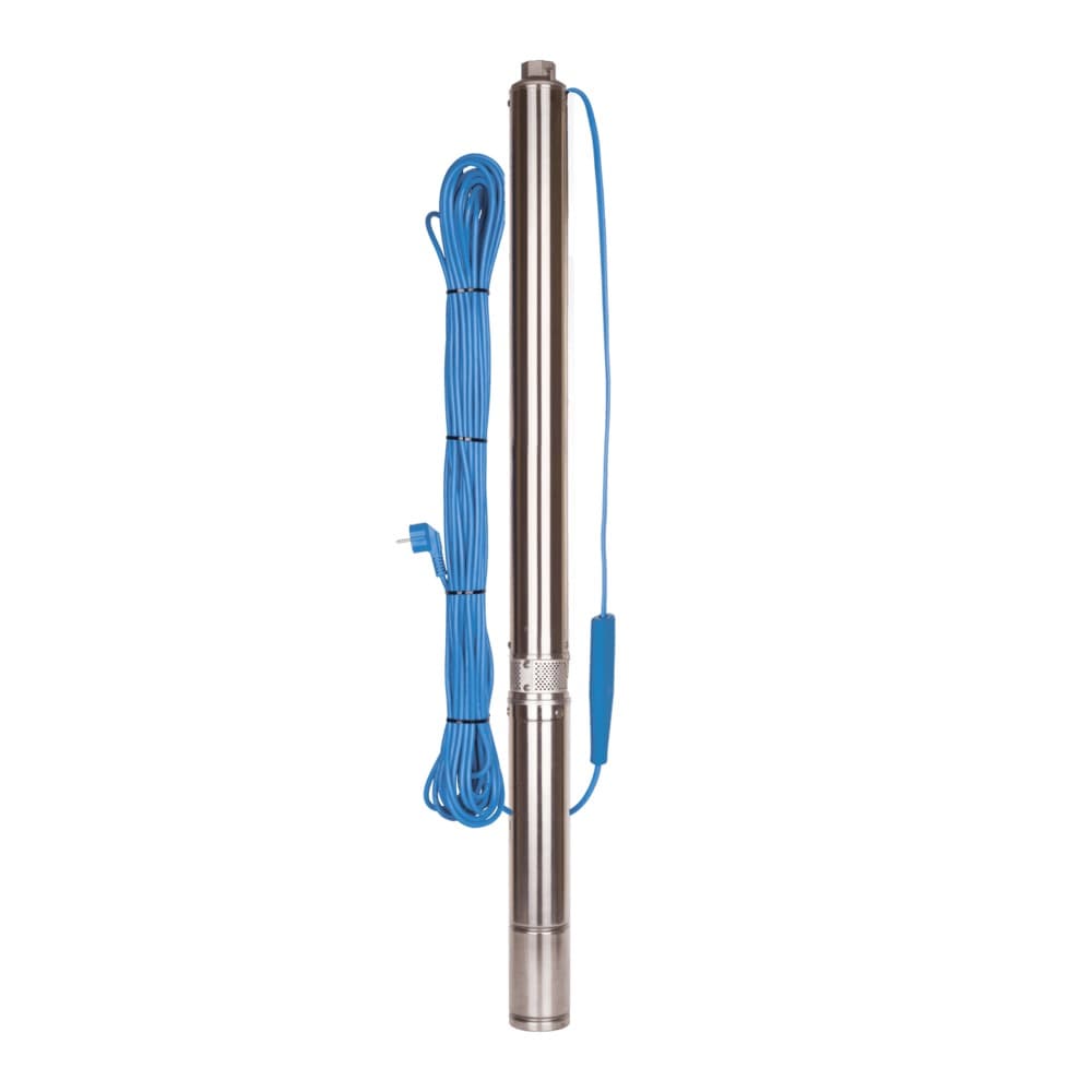Скважинный насос AQUARIO ASP1E-75-75 ( Кабель 50м, Hmax напор-85м, Qmax расход-50л/м)