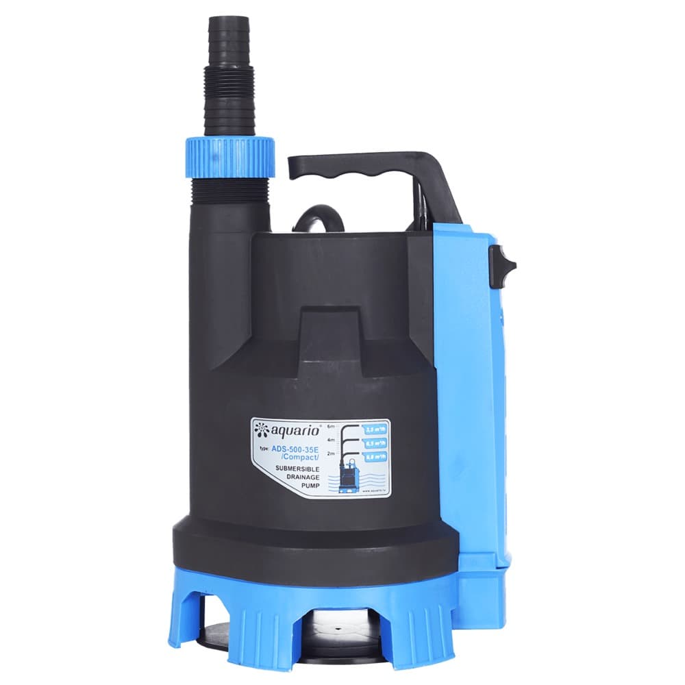 Насос дренажный ADS-500-35E/Compact (Hmax напор-7м, Qmax расход-200л/м)