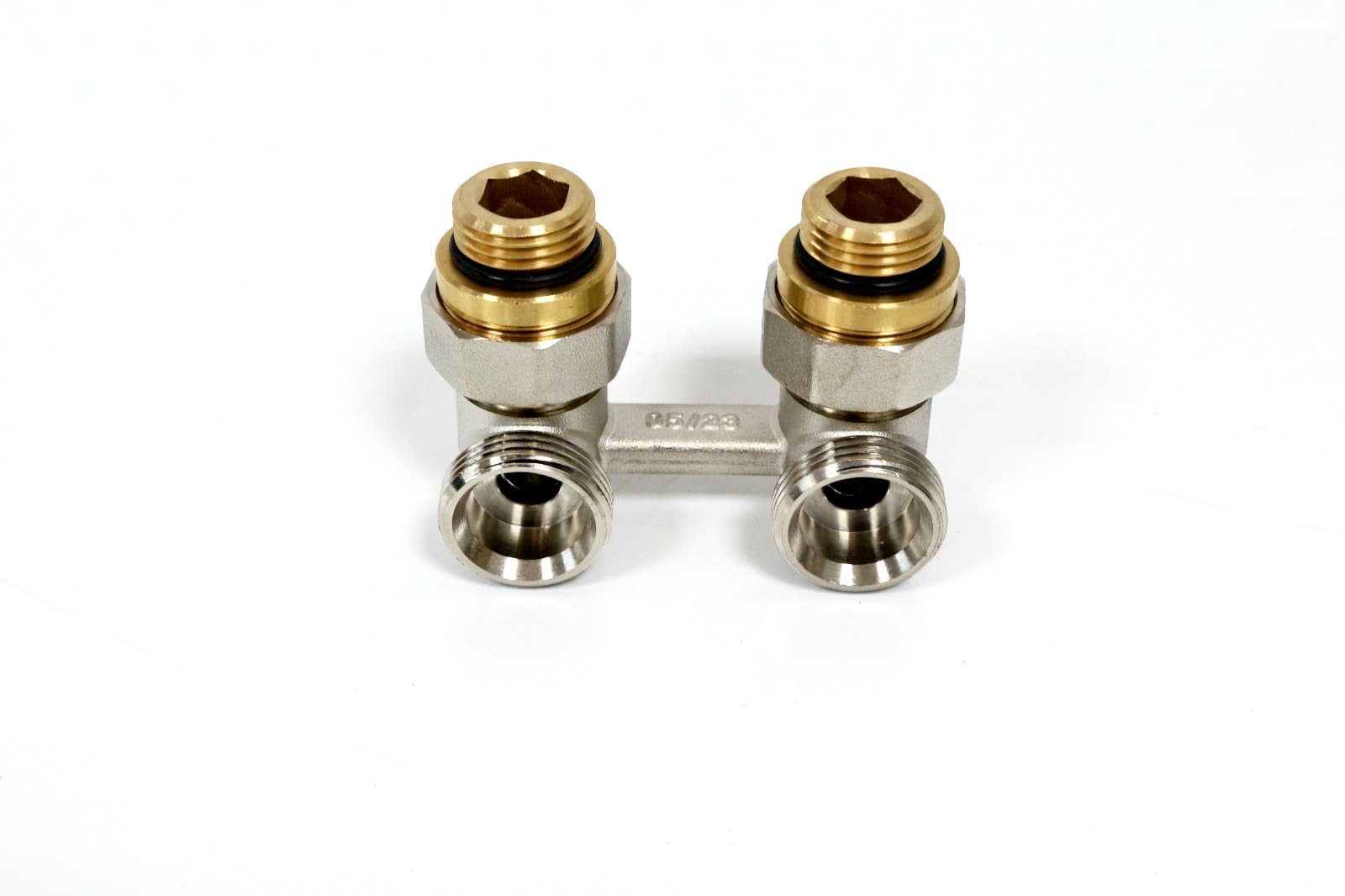 Узел нижнего подключения угловой ROYAL THERMO 1⁄2"х3/4"EK