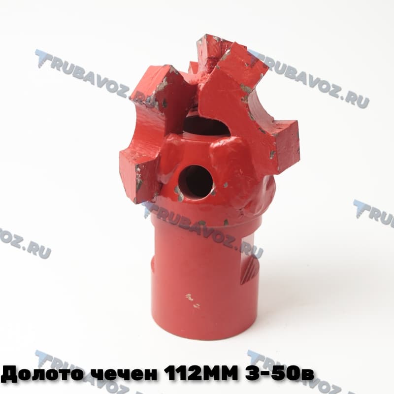 Долото чеченское 112мм, резьба З-50 внутр