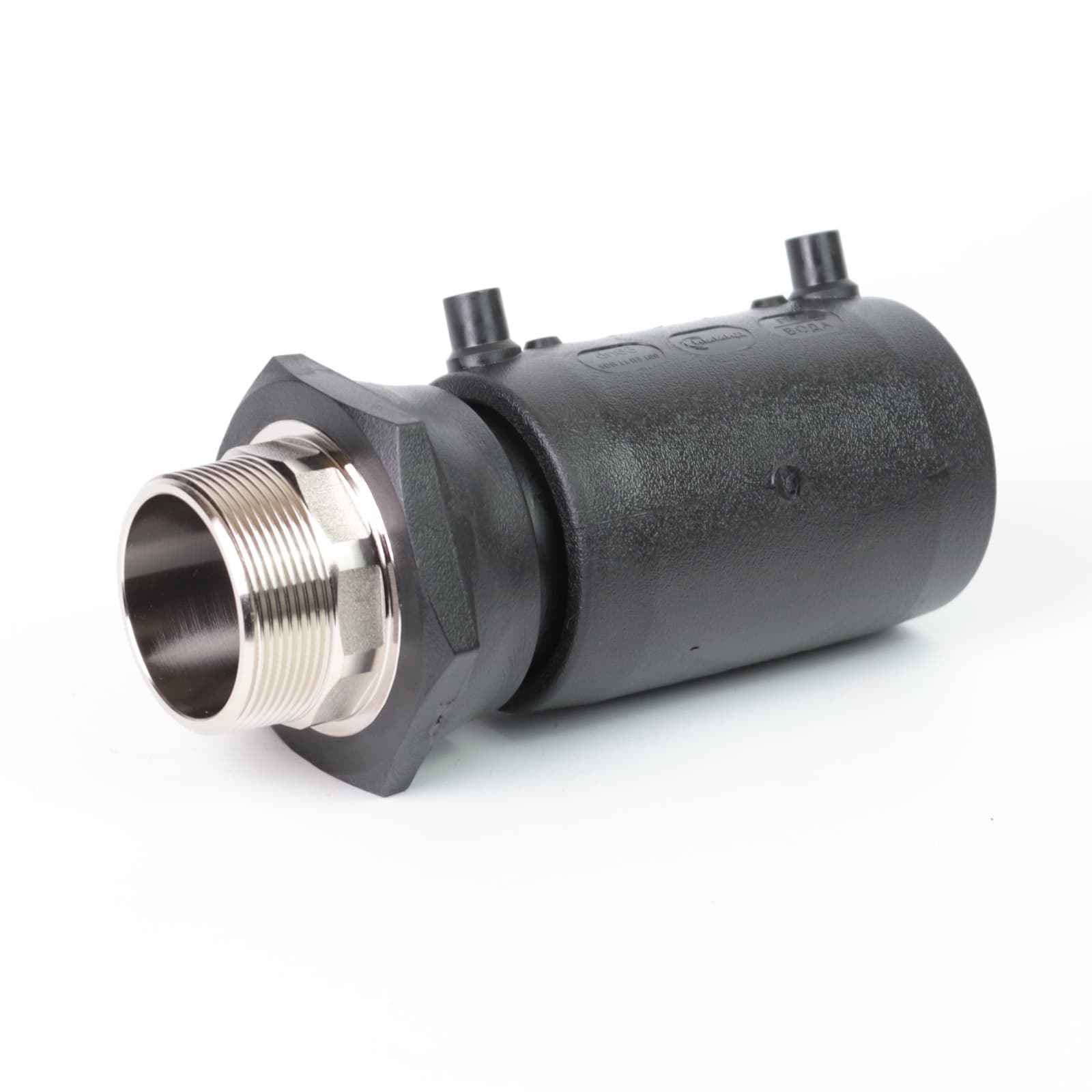 Муфта электросварная пнд с наружной резьбой 63 x 2 SDR 11 ПЭ 100