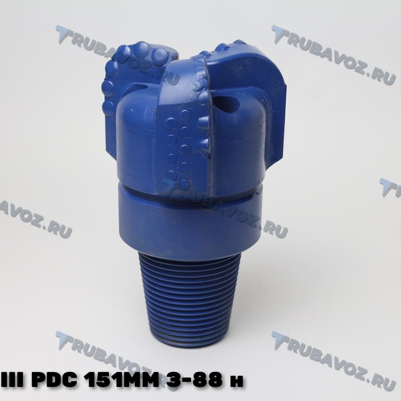 III PDC 151мм, сферическое, 3 лопасти, резьба З-88 нар-я