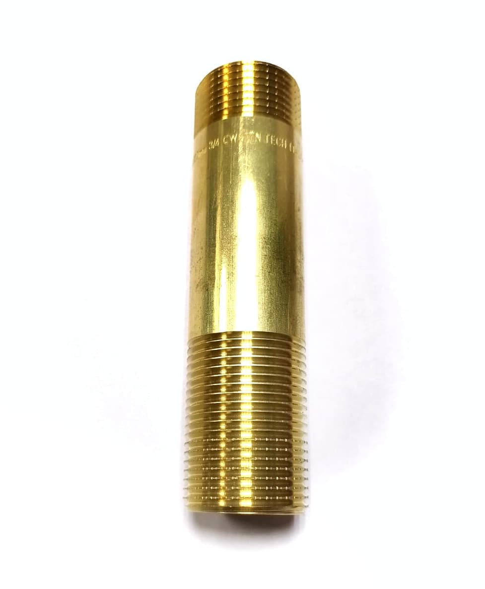Сгон латунный 3/4" НН - 100мм
