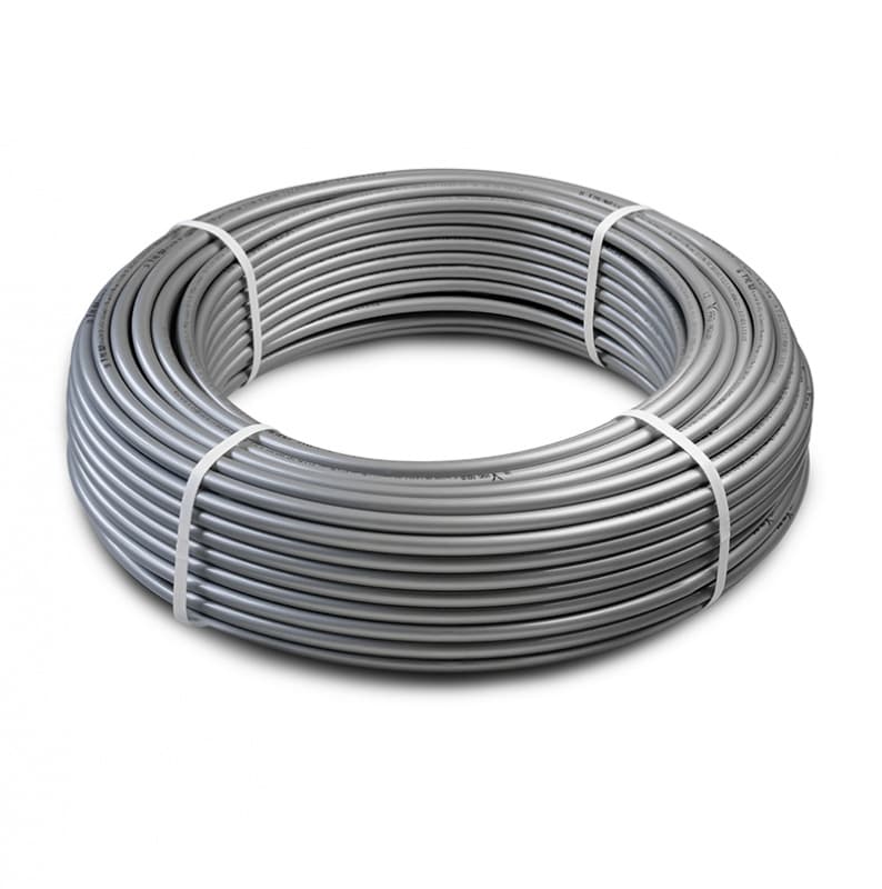PE-Xa Труба серебристая SDR 7,4 c EVOH 16x2.2 120м (На отрез)