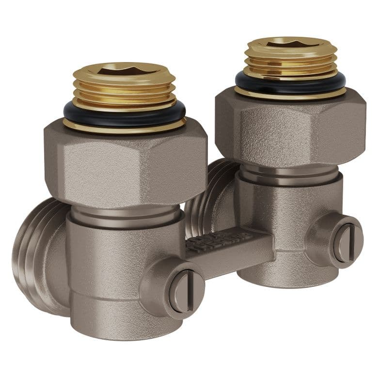 Узел нижнего подключения угловой ROYAL THERMO 1⁄2"х3/4"EK