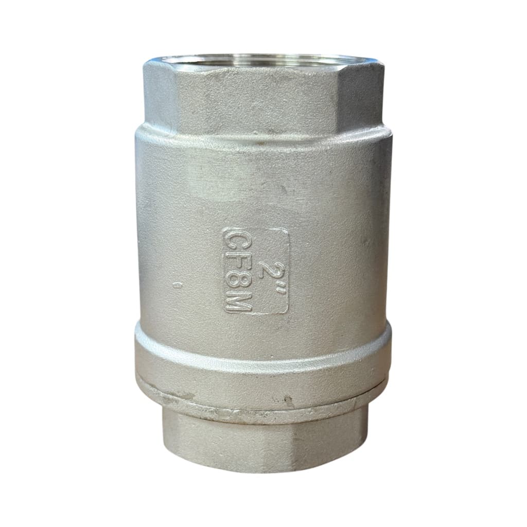 Обратный клапан ВВ 2" нержавеющий CF8M/AISI 316 (HENKIE)