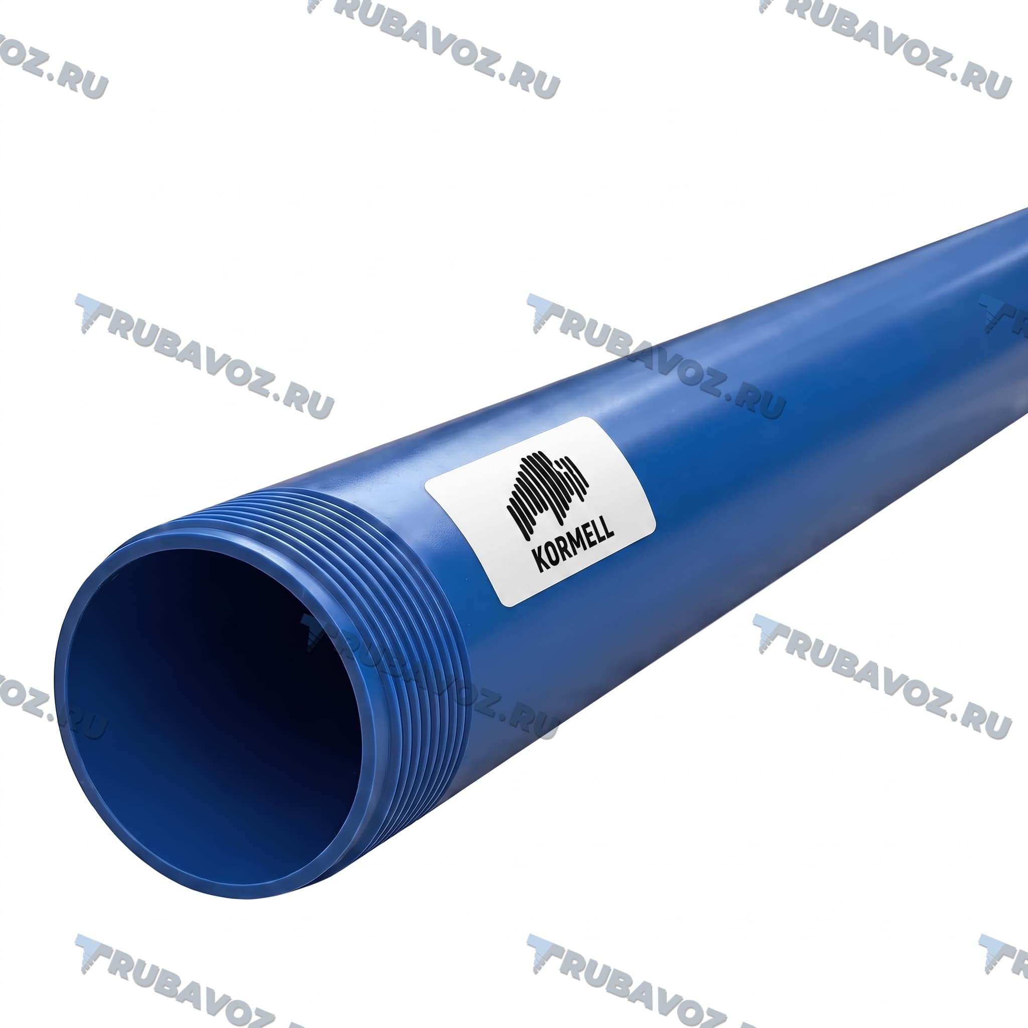 Обсадная труба НПВХ 170х8х3000мм. ("Кормелл")