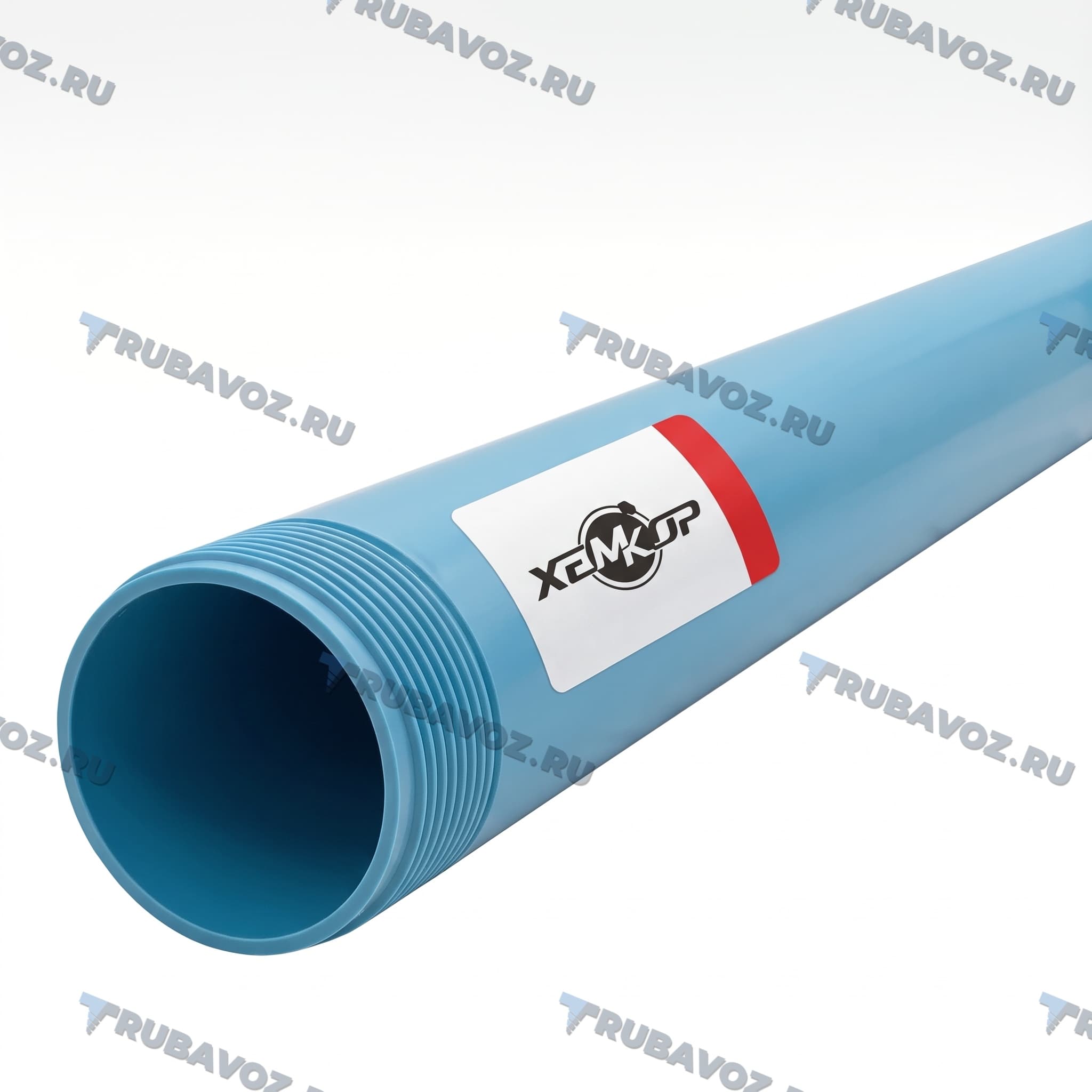Обсадная труба НПВХ 225х10х3000мм. ("Хемкор")